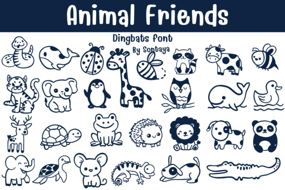 Animal Friends Font Review: A Playful Typeface for Creative Campaigns