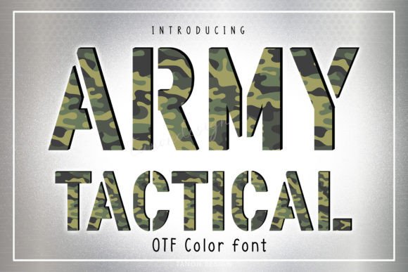 Army Tactical Font: A Bold Addition to Your Web Design Toolkit