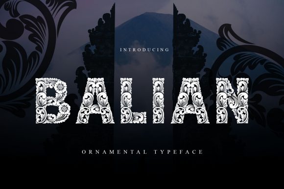 Balian: A Decorative Typeface That Brings Your Creations to Life