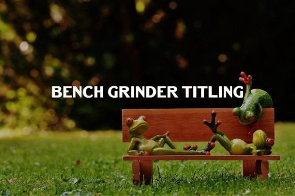 Bench Grinder Titling: A Font with Rustic Charm and Purpose