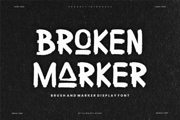 Broken Marker: A Handwritten Font for Impactful Branding and Marketing