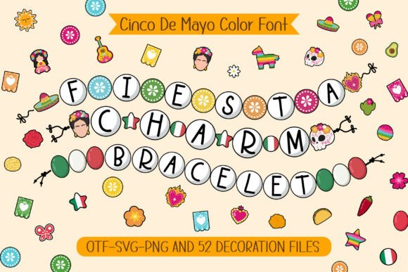 Fiesta Charm Bracelet Font: A Playful Typeface for Bold Campaigns