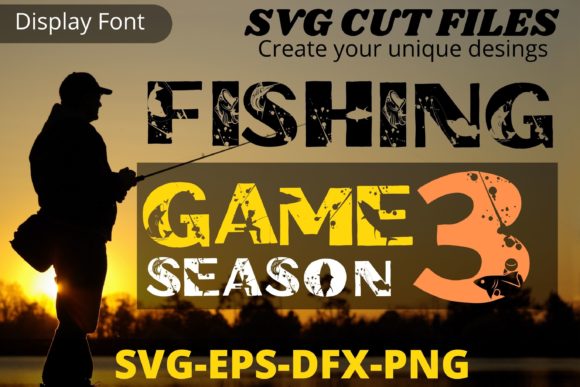 Fishing Game Font: A Decorative Typeface for Creative Makers