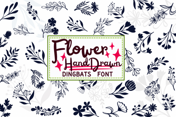 Flower Hand Drawn Font Review: A Sketched Touch for Creative Projects