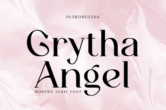 Grytha Angel: A Charming Serif Typeface for Makers and Designers