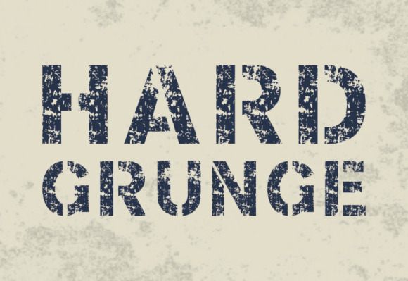 Hard Grunge Font: A Bold Typeface for Digital Branding
