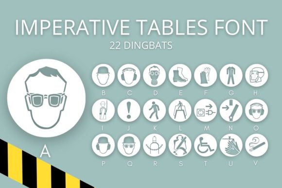 Imperatives Tables: A Unique Typeface for Editorial Design