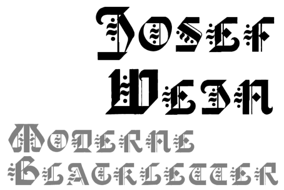 Josef Wein: A Font That Elevates Your Brand Identity