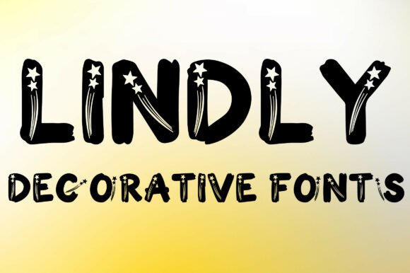 Lindly Font: A Playful Display Typeface for Digital Design