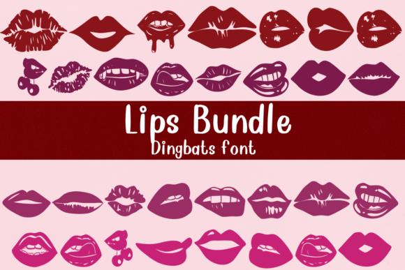 Lips Bundle: A Quirky Typeface That Adds Personality to Your Brand
