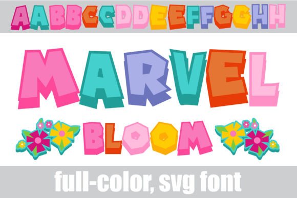 Marvel Bloom Font: A Fresh Typeface for Your Brand’s Spring