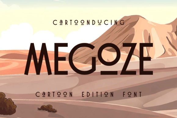 Megoze: A Playful Typeface for Web Designers