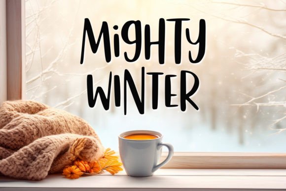 Mighty Winter: A Friendly Sans Serif Font for Creative Branding