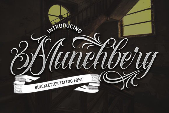 Munchberg Font Review: A Bold Blackletter Typeface for Brand Designers