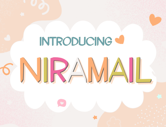 Niramail Font: A Modern Sans Serif for Creative Product Makers