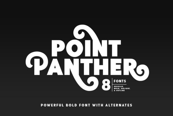Point Panther: A Versatile Sans Serif Typeface for Branding Projects