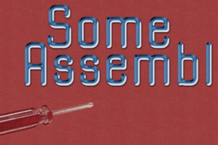 Some Assembly: A Font That Feels Handmade