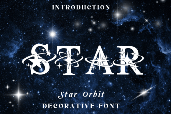 Star Orbit Font: A Decorative Typeface That Elevates Branding