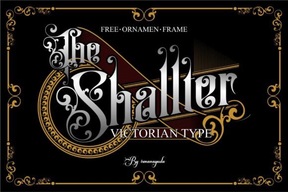 The Shallter: A Bold Blackletter Font for Memorable Brand Content